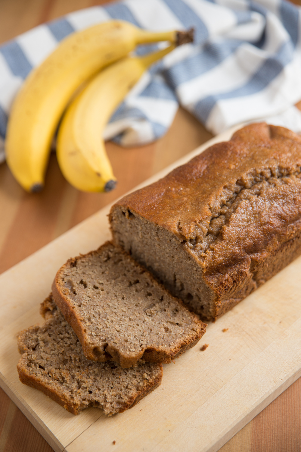 gesunder Haferflocken Bananen Kuchen