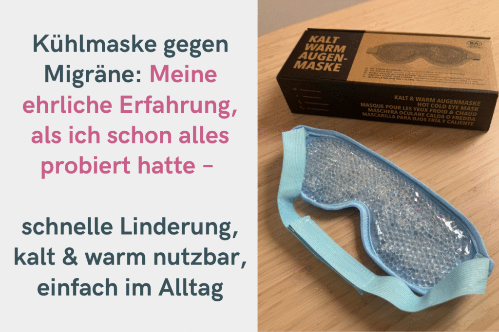 Kühlmaske gegen Migräne: meine Erfahrung